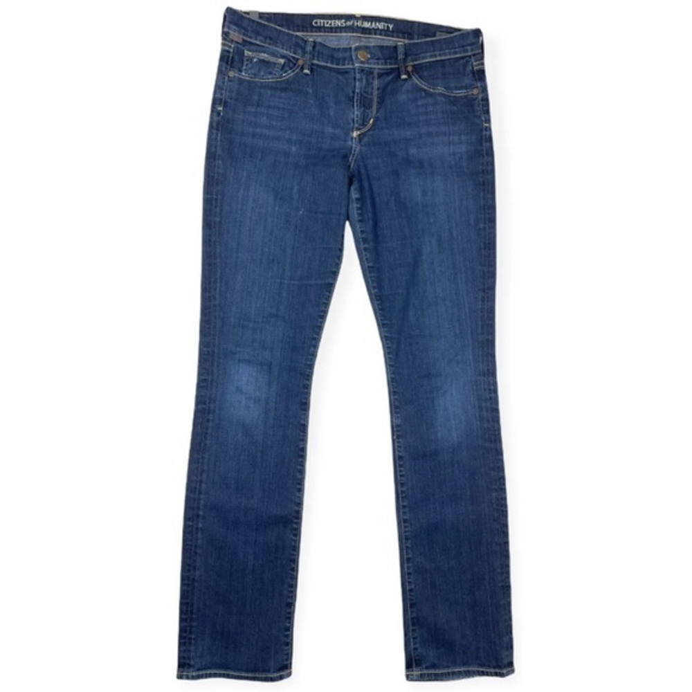 Citizens of Humanity Women’s‎ Ava Low Rise Straight Leg Jeans Tag 31 (32x32.5)